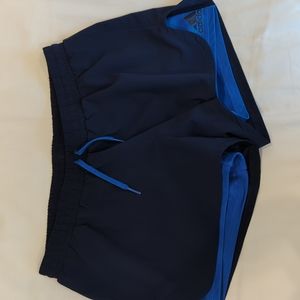 Adidas Women's 2-in-1 Running Athletic Shorts, Size Medium